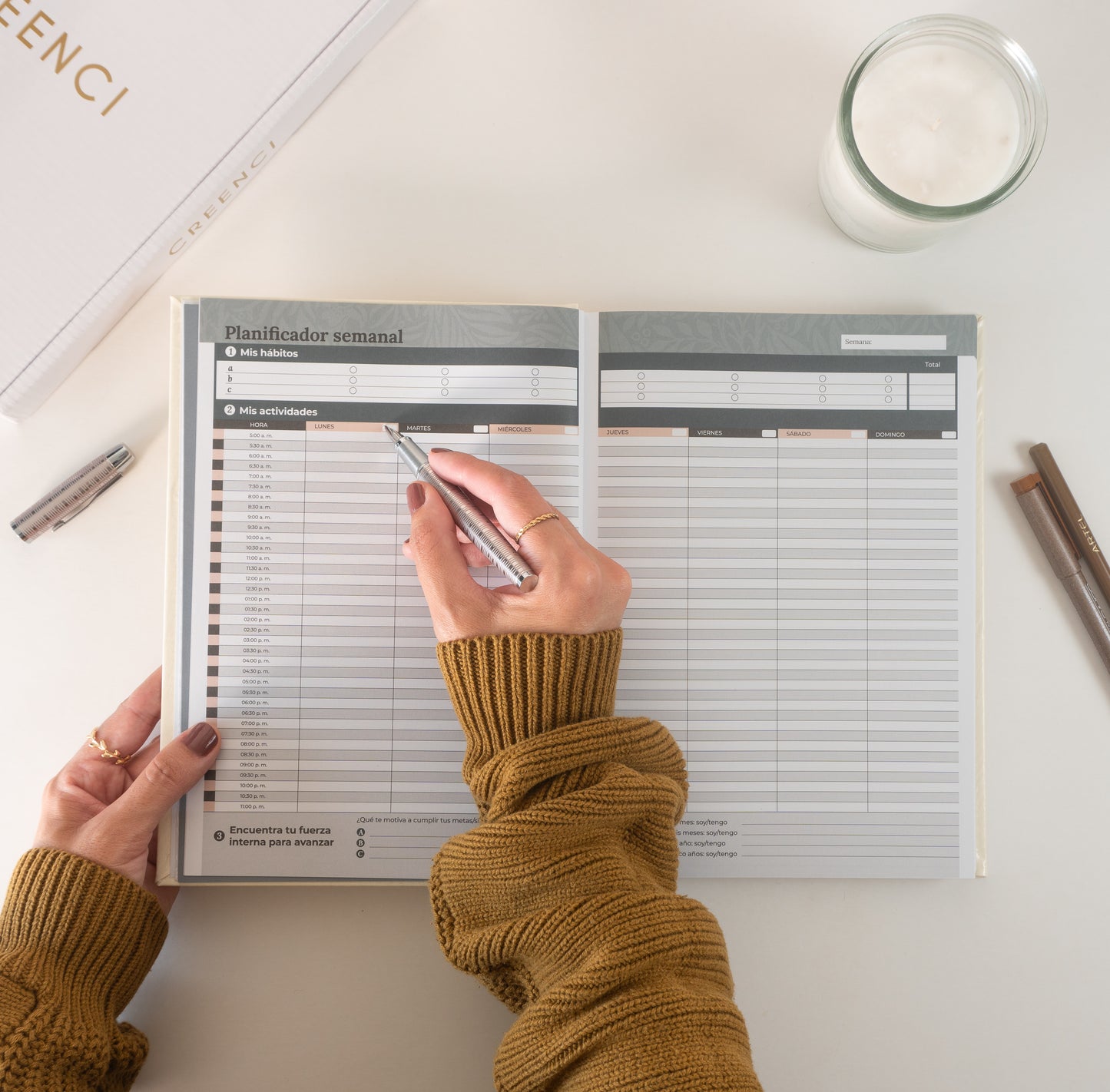 Diario y Planificador